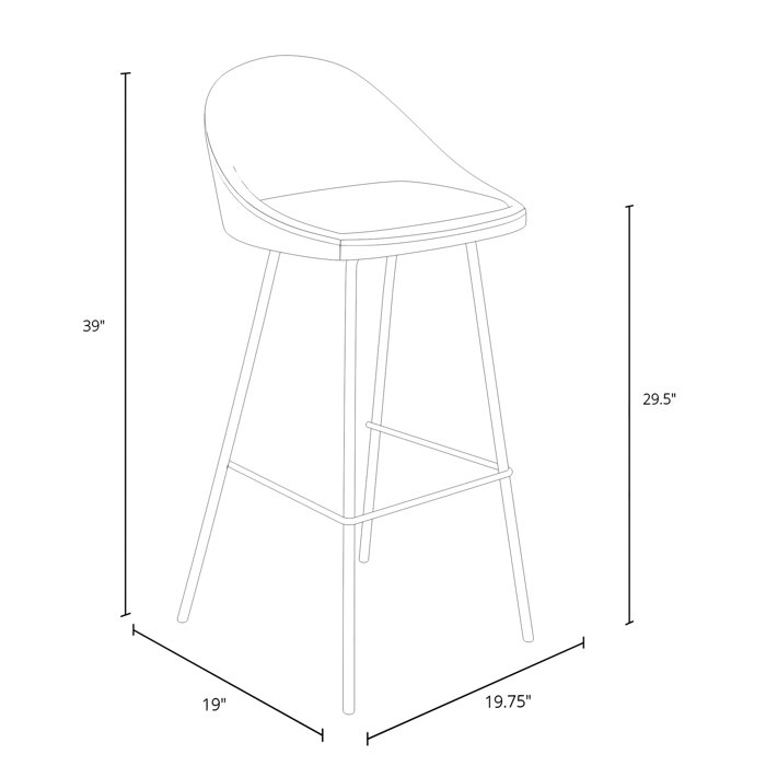 Holmes Bar & Counter Stool & Reviews AllModern